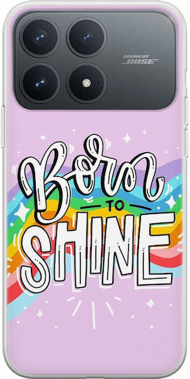 Калъф Born To Shine Xiaomi Poco F8 Pro 5g Гъвкав TPU Прозрачен Силикон