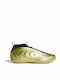 Harden Volume 10 Basketball Shoes Gold Metallic / Core Black / Solar Turbo