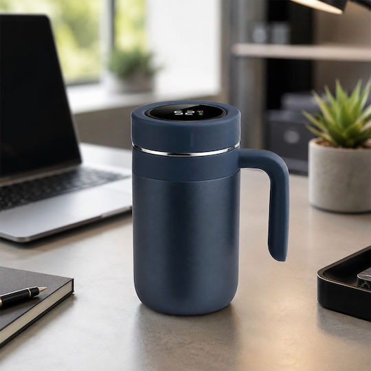 ForHome Μπουκάλι Θερμός 500ml Μπλε
