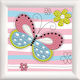 Diamond Dotz Spingtime Butterfly Frame #dd1.054f