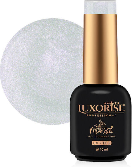 Luxorise Luxorise Gel Nagellack Moonlit Pearl mit Glitzer 10ml