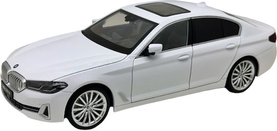 Bmw G30 530li Lci White 1:18 Licensed Metal Model Functional Doors Hood Trunk