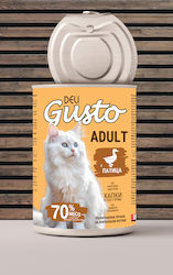 Deli Gusto Котешки Хапки С Патица В Сос Патица 415г