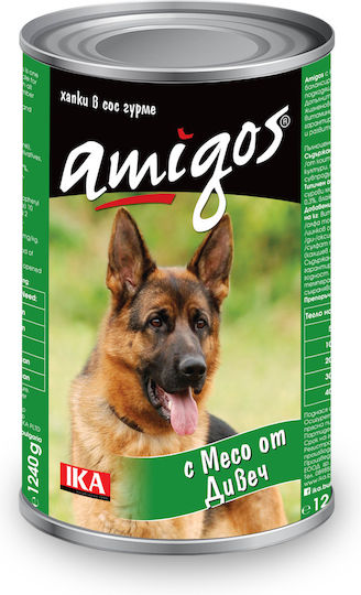 Amigos Течна Храна За Кучета Възрастни Кучета Може Да Игри 1240 Г