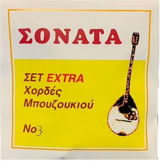 Sonata Extra No3 Bouzouki Strings For 6-String 011