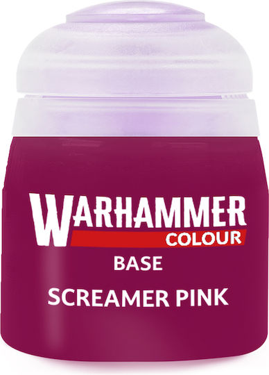 Games Workshop Χρώμα Μοντελισμού Screamer Pink Base 12ml