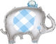 Luftballon Folie Form Elefant Baby Boy Elephant...