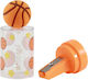 Pencil Sharpener Fancy I-total Barrel Transparent Basket Xl2686f