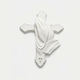 Ceramic Decorative Cross 19.5x15cm