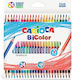 Ξυλομπογιές Σετ 24 Τμχ Carioca Bicolor Pastel 48 Χρώματα