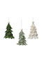 Beauty Home Weihnachtsbaumschmuck Baum 10 X 10cm X 14cm Ecru