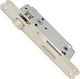 Bathroom Lock WC AGB Nickel 50/90 Oval Plate 18mm Nickel
