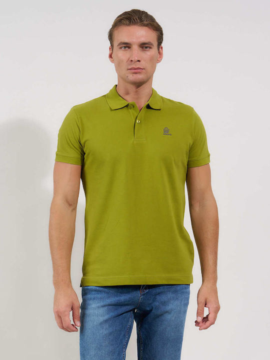 Admiral Polo Short Sleeve Blouse Green