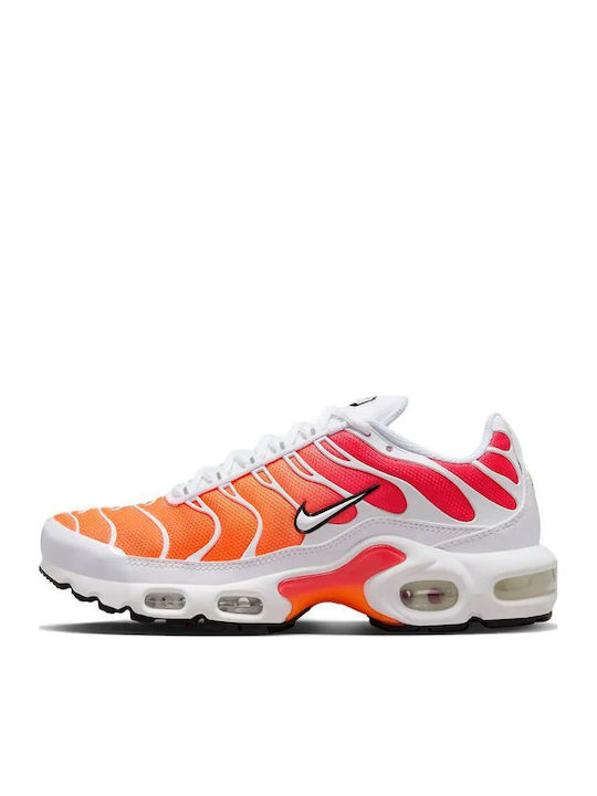 Nike TN Air Max Plus Дамски Сникърси Бели Оранж...