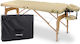 Habys Sofia Portable Beige Physiotherapy Bed Made of Wood 185x70cm