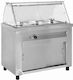 Niki Inox Heating Lamp for Buffet with Dimensions 107x80x129cm