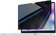 Avizar Tempered Glass Macbook Neo 13" Shockproof Privacy Filter Transparent Black
