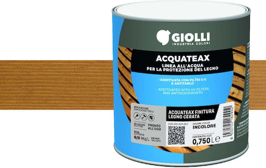 Giolli Βερνίκι Εμποτισμού Νερού Καρυδιά Ματ 750ml