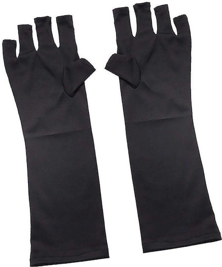 Wd Uv Schutz Lange Handschuhe – UV Schutz Handschuhe Schwarz 1 Paar 37cm