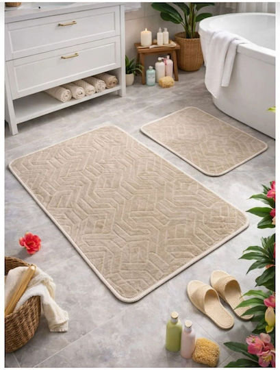 SteweHome Non-Slip Rectangular Rug 60x100cm