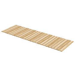 Outsunny Coridor pentru Pardoseală de Grădină din Lemn 120x38cm