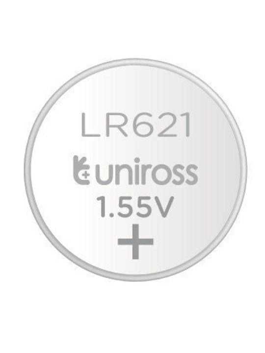 Uniross Alkaline-coin Lr621 Ag1 Lr60 Battery 10pack