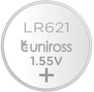 Uniross Baterii Pentru Ceasuri Alkaline-coin LR621 AG1 LR60 10 Bucăți