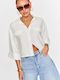 Long Sleeve Women's Shirt White