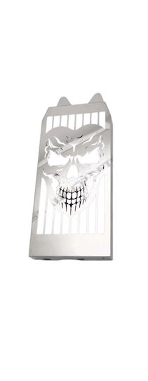 Radiator Guard Decorative Honda Vt600 Vlx 600 Vlx Steed 400 600 88-07 Skull
