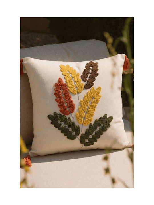 SteweHome Decorative Pillow Case Beige 42x42cm