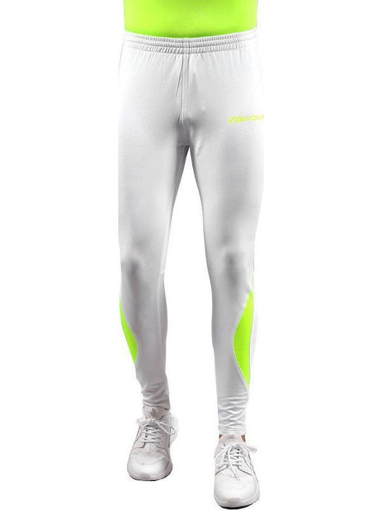 Givova Herren Sportleggings Compression Lang Weiß Givova Herren Sportleggings Compression Lang Weiß