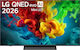LG Smart TV 55" 4K UHD Mini LED Evo AI QNED83 HDR (2026) 55QNED83B6A