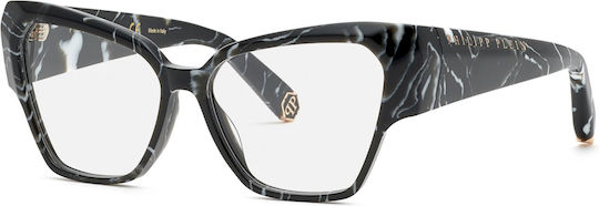 Eyeglasses Philipp Plein Women Vpp100-550z21 Lens Bridge Temple 55 14 140 Mm