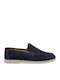 Suede Ανδρικά Loafers σε Μπλε Χρώμα
