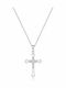 Ulysses Silber Ulysses Silber Kreuz 925er Zirkon 45cm