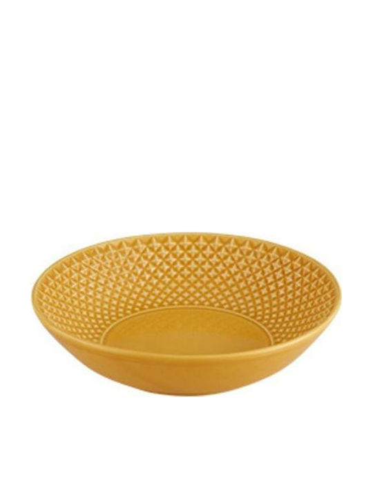 Bordallo Pinheiro Πιάτο Βαθύ Κεραμικό Κίτρινο 21cm