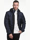 Herren Jacken Puffer Blau