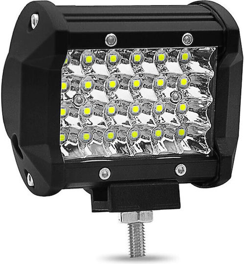 Универсален 72w LED Халоген Работен Фар 12v 24v Фокусиран Лъч Автомобил Джип Бус Камион