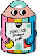 Omy Geometric Shape Stickers with Activity Booklet for Children 3+ Years