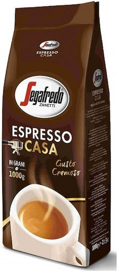 Coffee Espresso Segafredo Casa Gusto Cremoso 1000g Beans