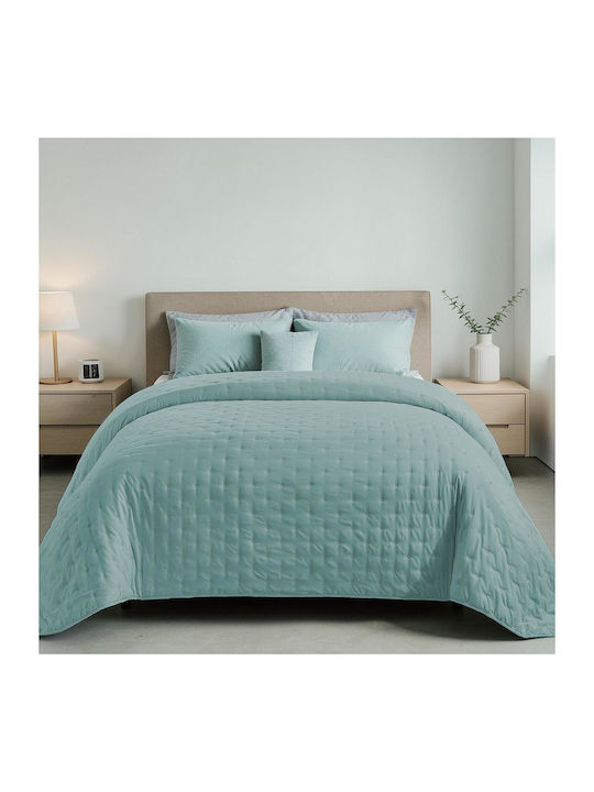 Linea Home Κουβερλί Υπέρδιπλο Πετρολ 220x240cm