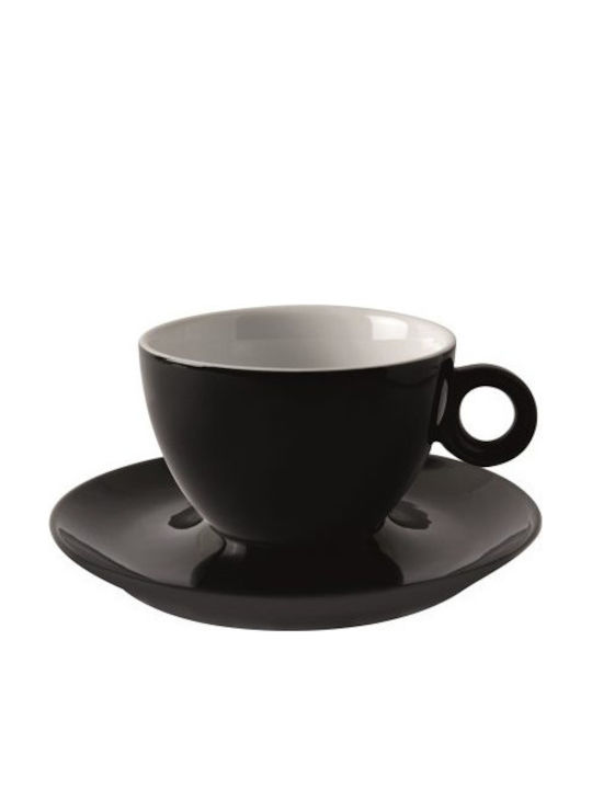 GTSA Torino Coffee Cup Porcelain Brown 315ml 66-61315/SET