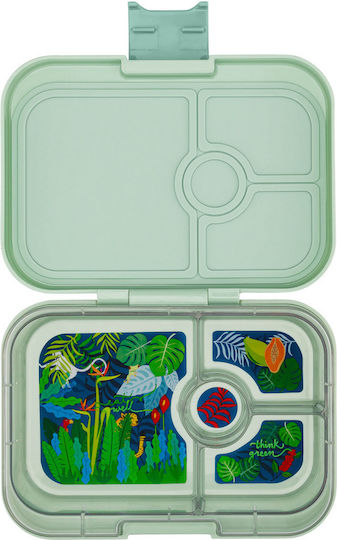 Yumbox Mittagsboxen Kunststoff Grüne