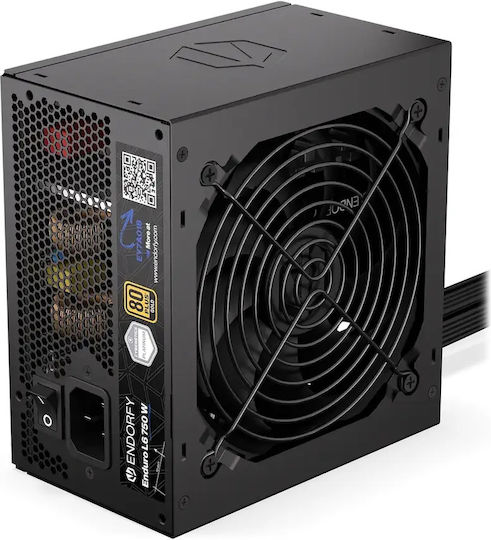Endorfy Enduro L6 750W Black Power Supply Full Wired 80 Plus Gold