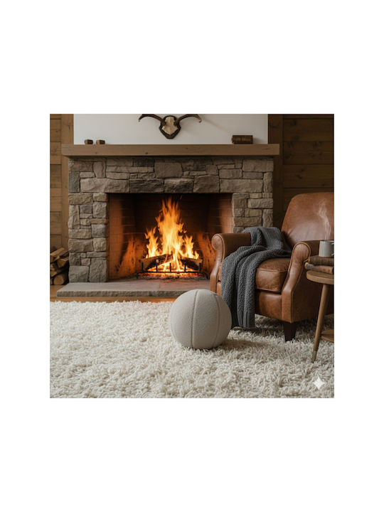SteweHome Beige Sofa Cushion 25cm