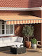 vidaXL Markise Terrasse Mehrfarbig 2,5x2m