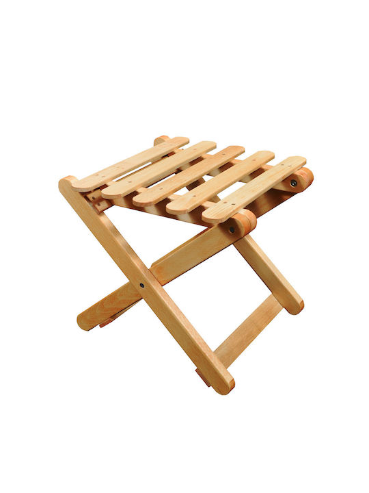 Taburet Din Lemn Pentru Exterior Verde 30x35x35cm
