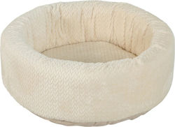 Vidaxl Zolux Rundes Katzenbett Olympe 40x40x18.5cm Creme Farbe Vidaxl Zolux Rundes Katzenbett Olympe 40x40x18.5cm Creme Farbe