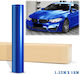 Blauer Matt Dekorative Autoaufkleber Vinyl 1.52 X 18m