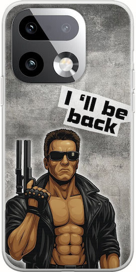 Epic Quotes I'll Be Back Realme 16 Pro+ 5g Flexible TPU Transparent Silicone Case